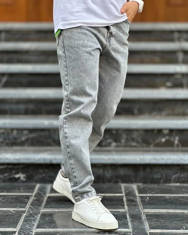 شلوار جین مردانه مام فیت اورجینال ترک-دمپا آزاد -پارچه ترک-دوخت شرکت LCON ترکیه