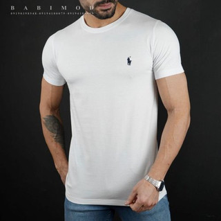 تیشرت ساده مردانه سفید و مشکی مدل آستین کوتاه یقه گرد polo اورجینال ترک
