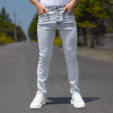 شلوار جین مردانه مدل راسته (رنگبندی کامل) - اورجینال (ترک) با تنخوری عالی، رنگ ثابت -دوخت شرکت L CON