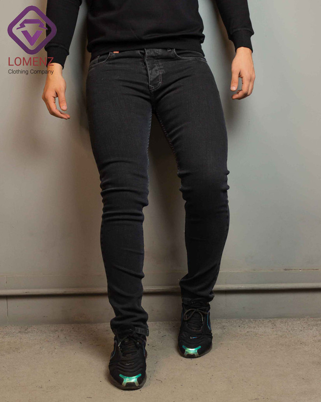 شلوار جین مردانه مدل راسته (رنگبندی کامل) - اورجینال (ترک) با تنخوری عالی، رنگ ثابت -دوخت شرکت L CON