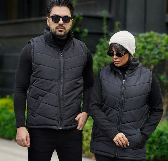 پافر کلاه دار مردانه اورجینال ترک مشکی