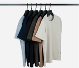 تیشرت مراکشی یقه گرد پارچه ترک طرح بیسکویتی